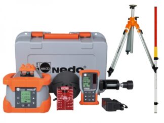 Niwelator Laserowy Nedo Primus 2 HVA2N ZESTAW ze statywem korbowym