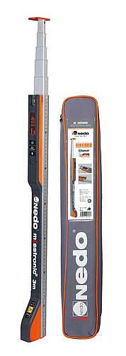 Przymiar teleskopowy elektroniczny 0,70-3,00 m NEDO mEsstronic 2 z bluetooth