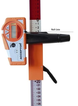 NEDO Łata laserowa 2,4 m teleskopowa
