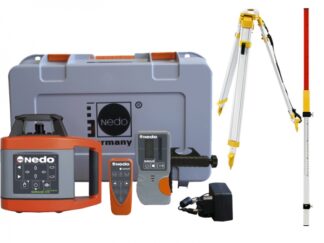 Nedo Sirius 1HV Green - ZESTAW statyw łata